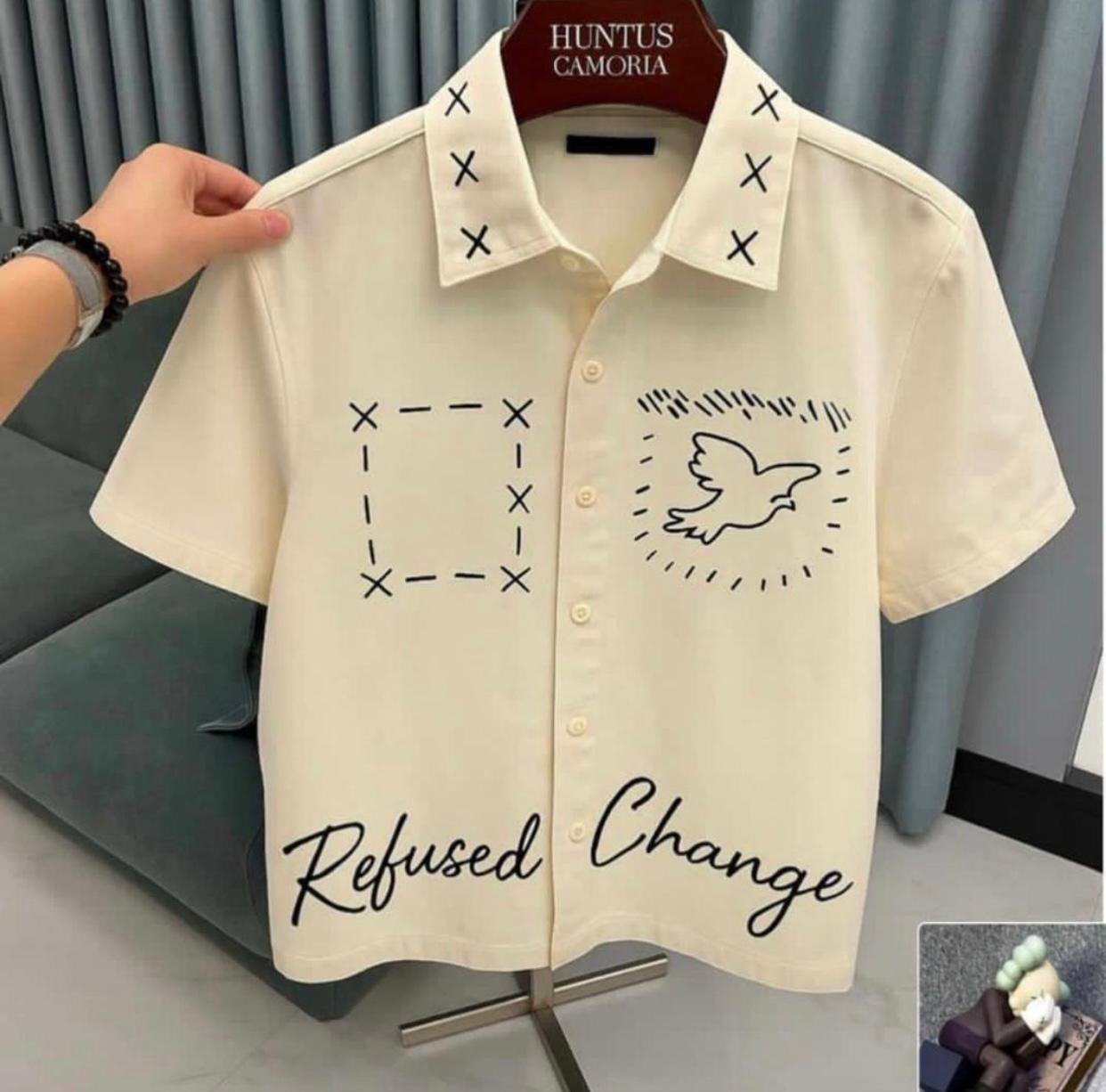 Refused Change Shirt – White